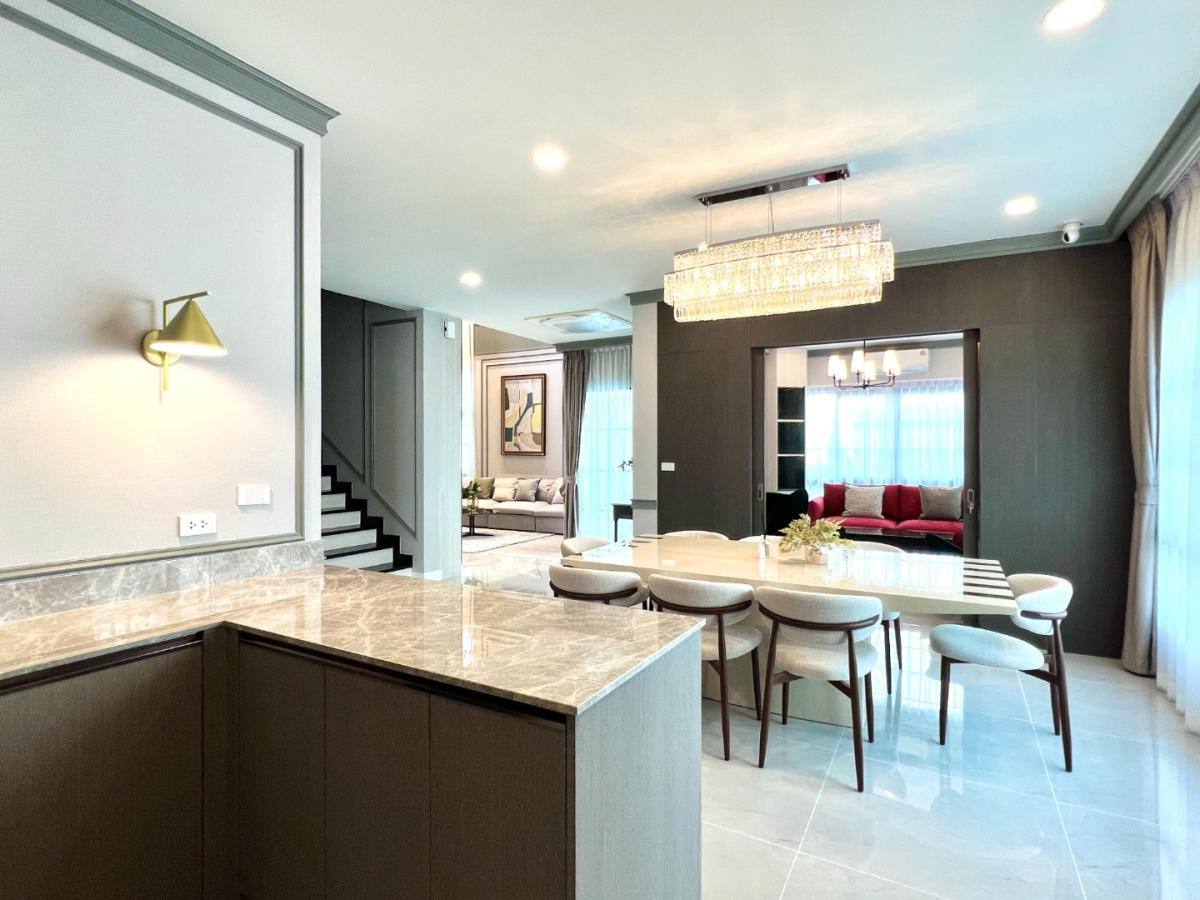 ขายบ้านบางนา แบริ่ง ลาซาล : 🏡 THE CITY Bangna 2 | บ้านเดี่ยวหรู 105 ตร.ว. 4 นอน 5 น้ำ  ติด Mega Bangna นัดชม Tel.065-626-5636 (คุณกี้)