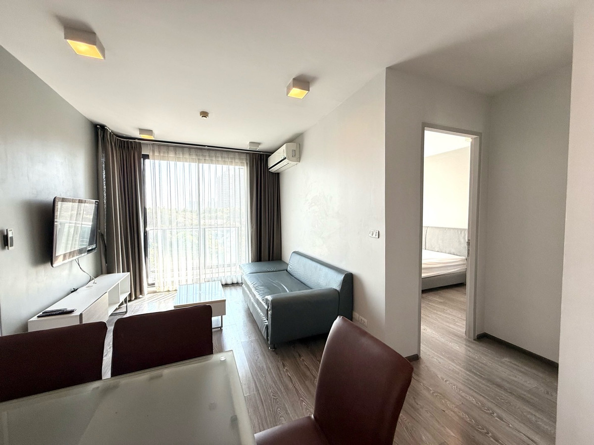 For RentCondoRattanathibet, Sanambinna : For rent‼️ Condo Sale Rattanathibet, 5th floor, corner room, Building 1, unblocked view, furnished, ready to move in, 2 bedrooms.