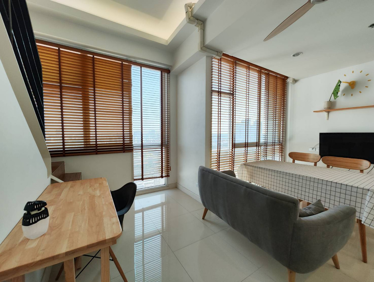 For RentCondoOnnut, Udomsuk : For Rent The Sky Sukhumvit Duplex 19th-20th fl. (RT-01)