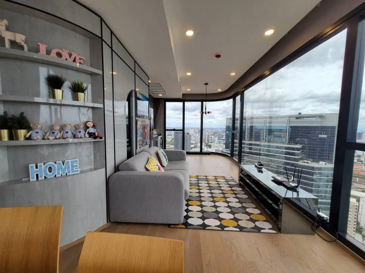 For RentCondoSiam Paragon ,Chulalongkorn,Samyan : 🔥Ashton Chula: Luxury condo for rent, high floor: near MRT Sam Yan.