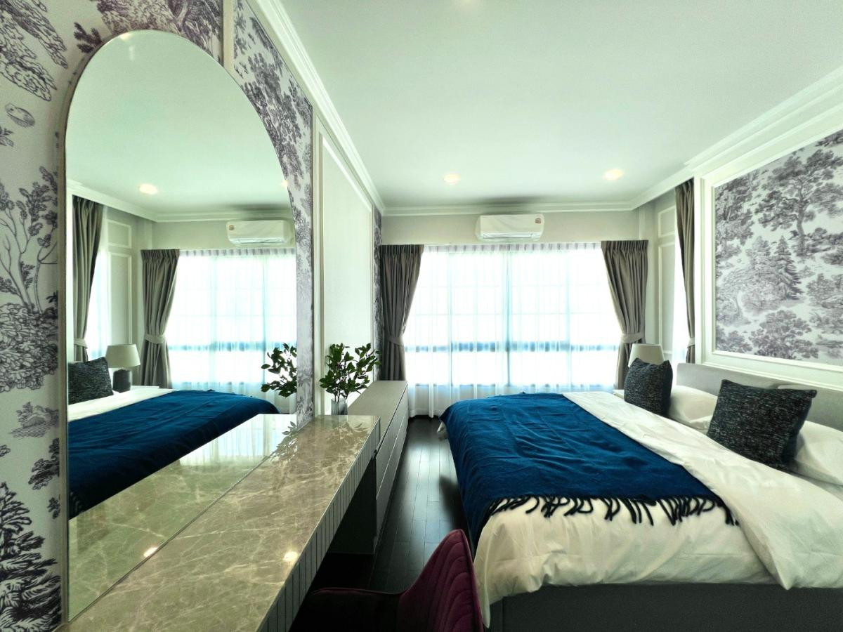 ขายบ้านบางนา แบริ่ง ลาซาล : 🏡 THE CITY Bangna 2 | บ้านเดี่ยวหรู 105 ตร.ว. 4 นอน 5 น้ำ  ติด Mega Bangna นัดชม Tel.065-626-5636 (คุณกี้)