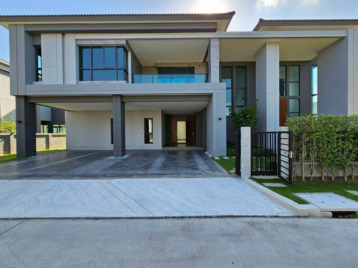 For SaleHouseLadkrabang, Suwannaphum Airport : บ้านหลังใหญ่ มือ1 The City สุขุมวิท อ่อนนุช 2 ราคาปิดโครงการ บนถนนสุขุมวิท77 