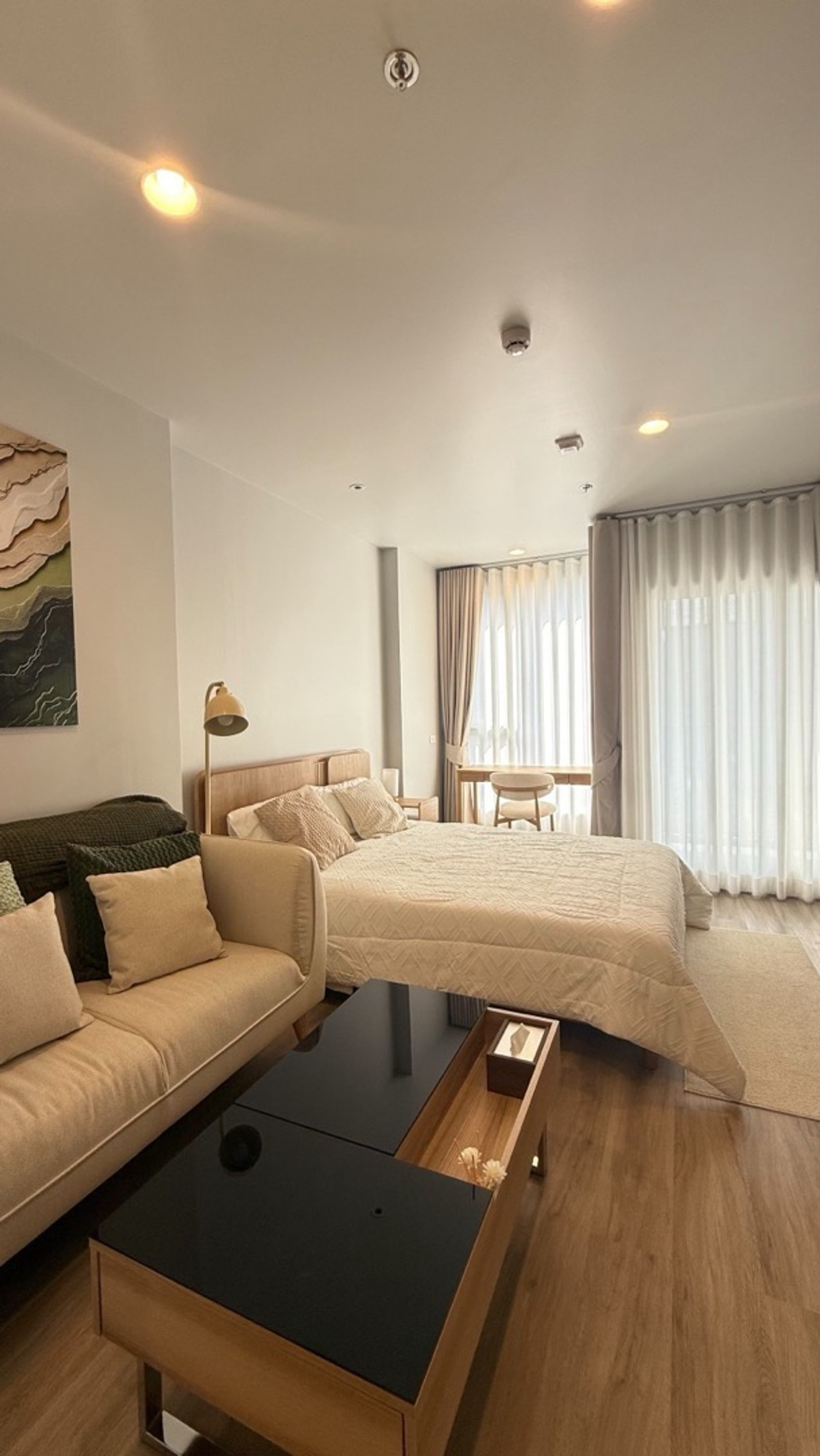 For RentCondoSukhumvit, Asoke, Thonglor : Rent at Culture Thonglor28 sq.m | 26,000 THB/monthPhat: 064-642-8664Nui: 094-624-2014