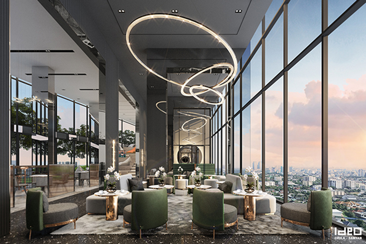 For RentCondoSiam Paragon ,Chulalongkorn,Samyan : Ready to move in - Only 22K/month - Ideo Q Chula-Samyan - 1Bedroom Fully Furnished