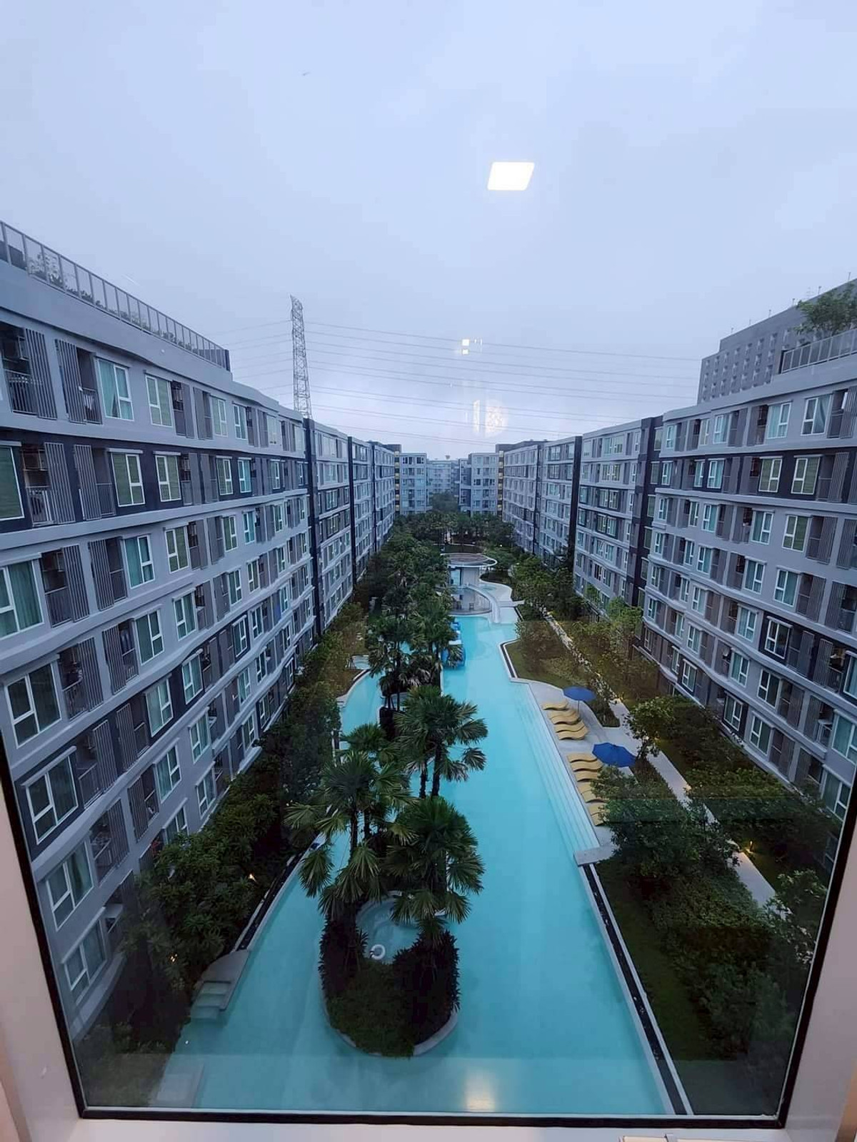 For RentCondoPathum Thani,Rangsit, Thammasat : 🏡 For rent Kave Town Island 2 bedrooms 💖 ✨ Building G, 7th floor, pool view, beautifully decorated ✅️ Ready to move in