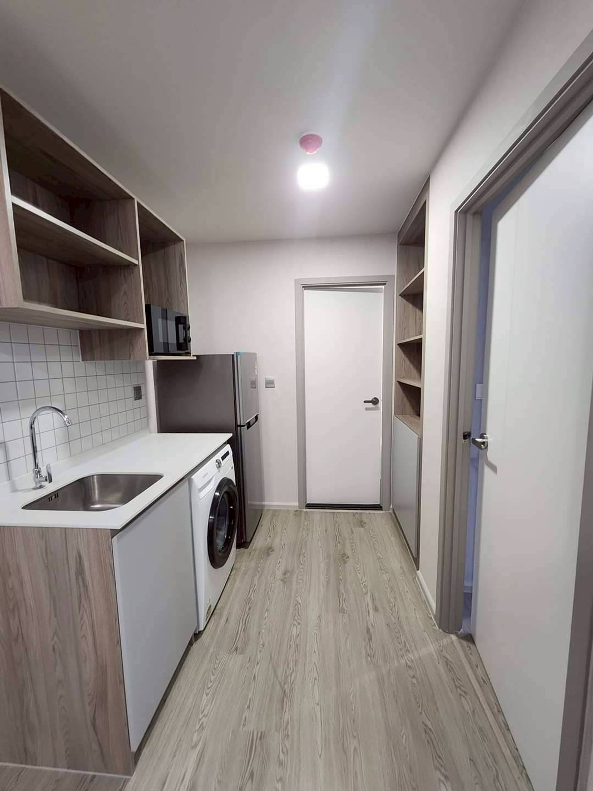 For RentCondoPathum Thani,Rangsit, Thammasat : 🏡 For rent Kave Town Island 2 bedrooms 💖 ✨ Building G, 7th floor, pool view, beautifully decorated ✅️ Ready to move in