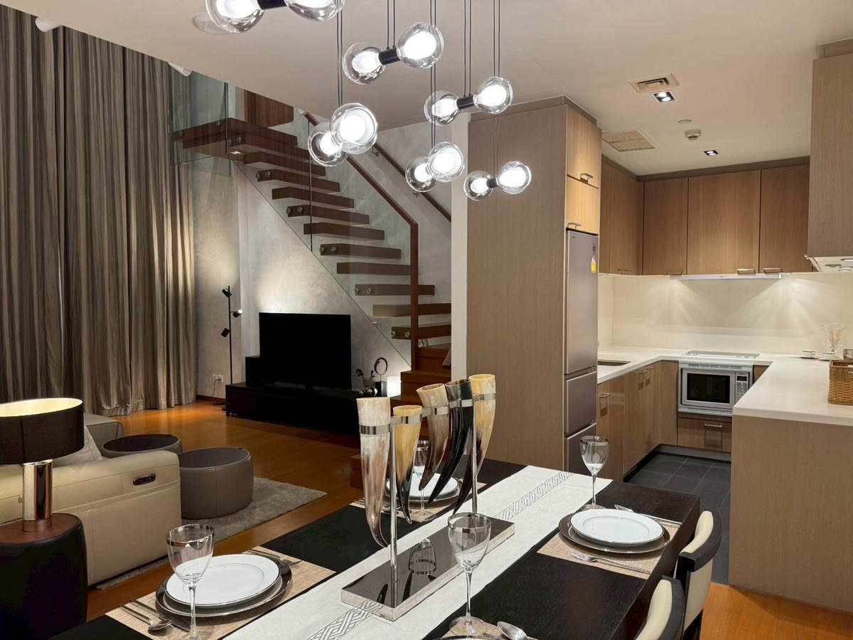 For RentCondoSathorn, Narathiwat : ( UL2601143 ) ✨Tel/Line 096-2479369✨FOR RENT The Sukhothai Residences, 2 Bedrooms 2 Bathrooms, Size 156 Sq.M. Duplex room