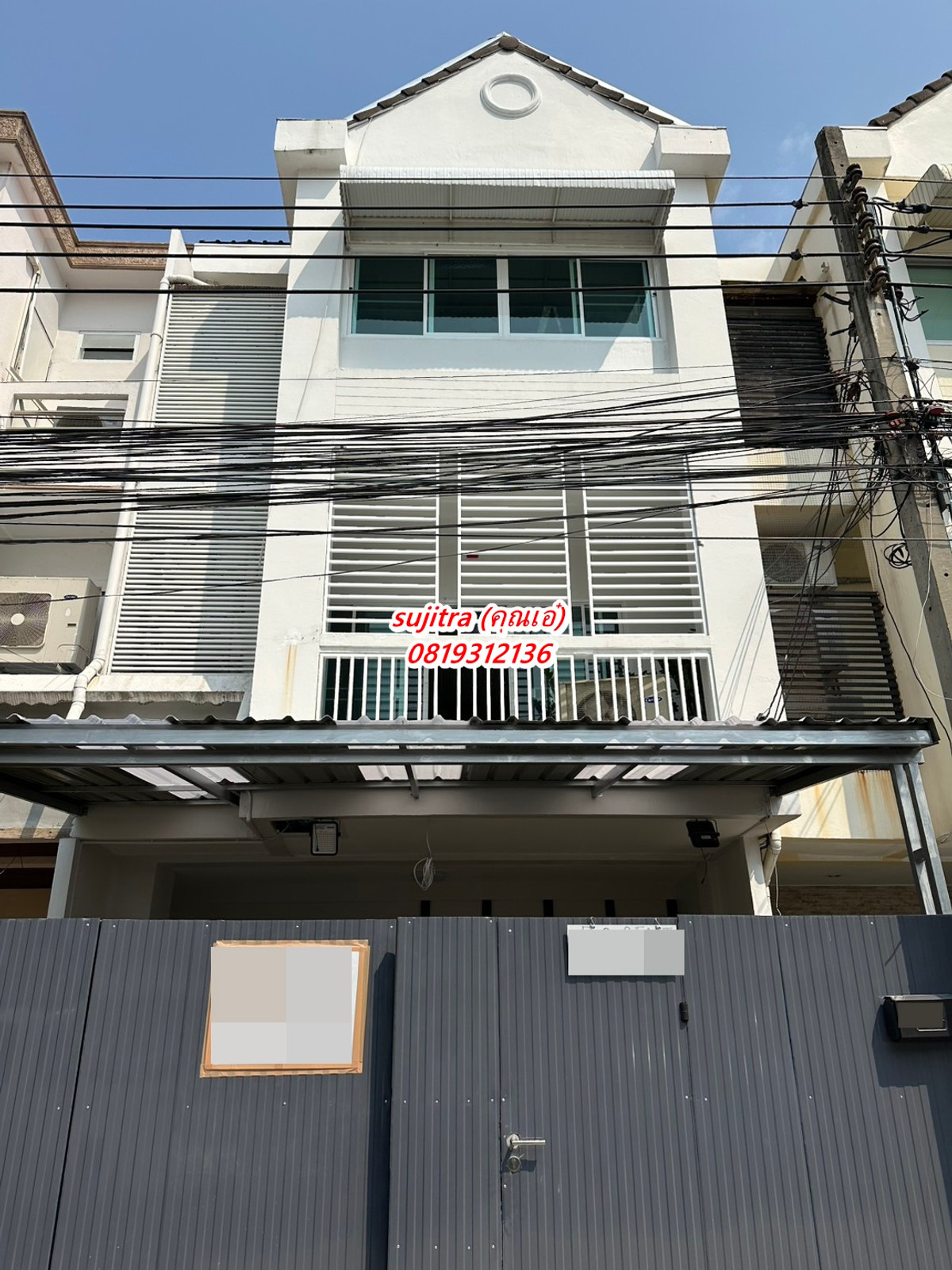 For RentTownhomeSukhumvit, Asoke, Thonglor : Townhome for rent, 3 floors, 24 sq m., beautiful, walking distance to BTS Phra Khanong, Sukhumvit, company registration possible.