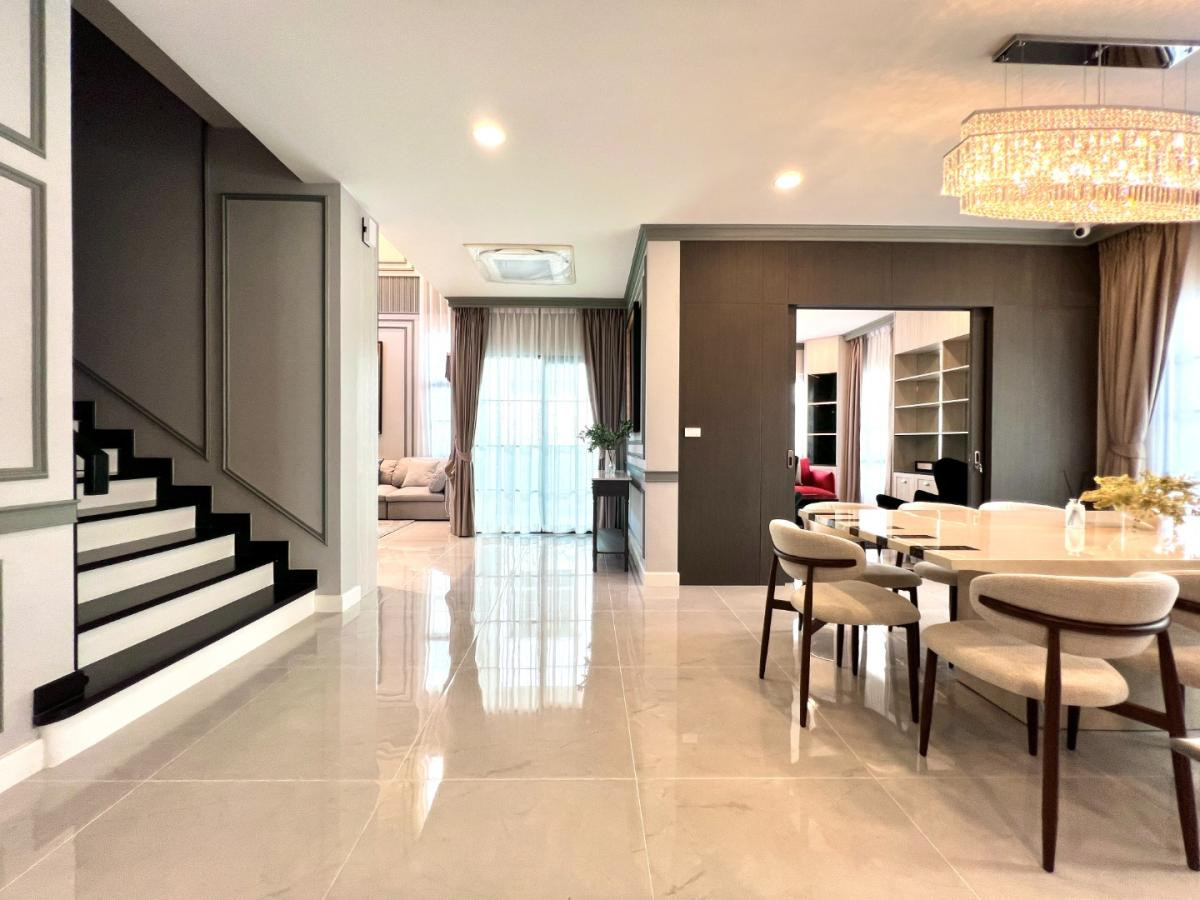 ขายบ้านบางนา แบริ่ง ลาซาล : 🏡 THE CITY Bangna 2 | บ้านเดี่ยวหรู 105 ตร.ว. 4 นอน 5 น้ำ  ติด Mega Bangna นัดชม Tel.065-626-5636 (คุณกี้)