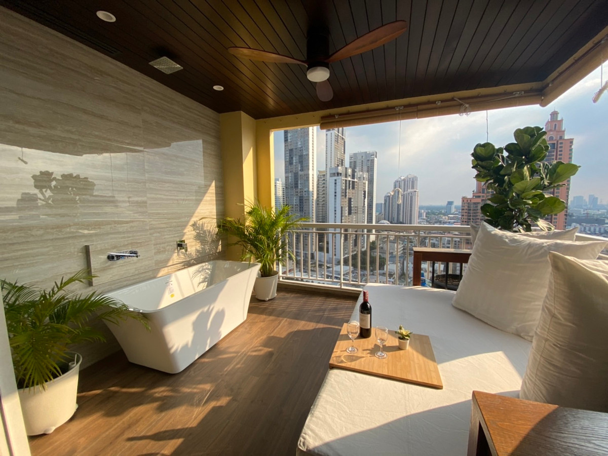 ขายคอนโดสุขุมวิท อโศก ทองหล่อ : คอนโด 4 ห้องนอน ห้องสวย ที่ Wilshire Sukhumvit 22, Contact 062-496-6454