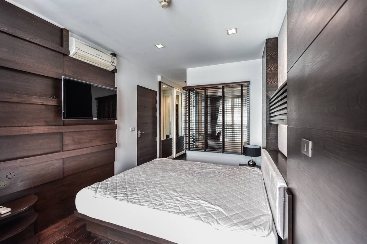 For RentCondoRatchathewi,Phayathai : Price negotiable Ideo Q Phayathai 2Bedrroms - BTS Phayathai Fully furnished - Hight floor