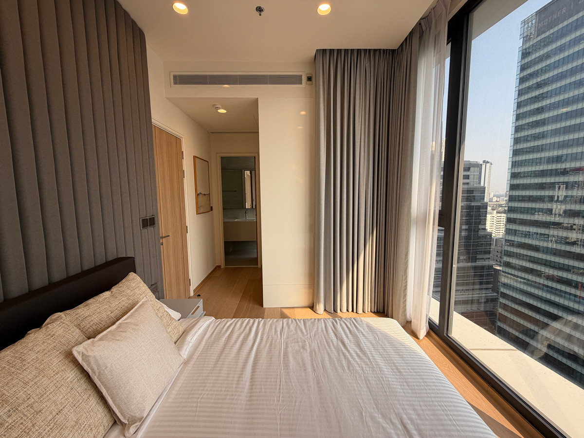 For RentCondoSathorn, Narathiwat : 🔥For Rent Now🔥 Anil Sathorn 12, Spacious 2-Bedroom Unit with High-Rise City View, Fully Furnished, Ready to Move In, Near BTS Saint Louis