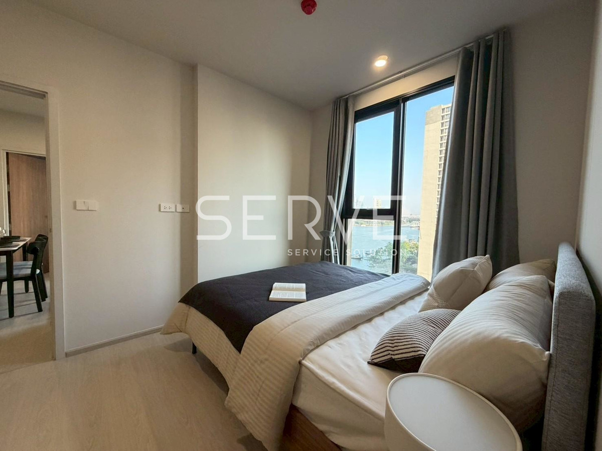 ให้เช่าคอนโดราษฎร์บูรณะ สุขสวัสดิ์ : 🔥27K/Mo ห้องใหม่ 2นอน ไซส์ใหญ ชั้นสูง วิวดี เฟอร์จัดเต็มมาก พร้อมอยู่ คอนโดติดริมแม่น้ำ ทำเลดีๆ ใกล้พระราม 3 ,สาทร @ Nue Riverest Ratburana