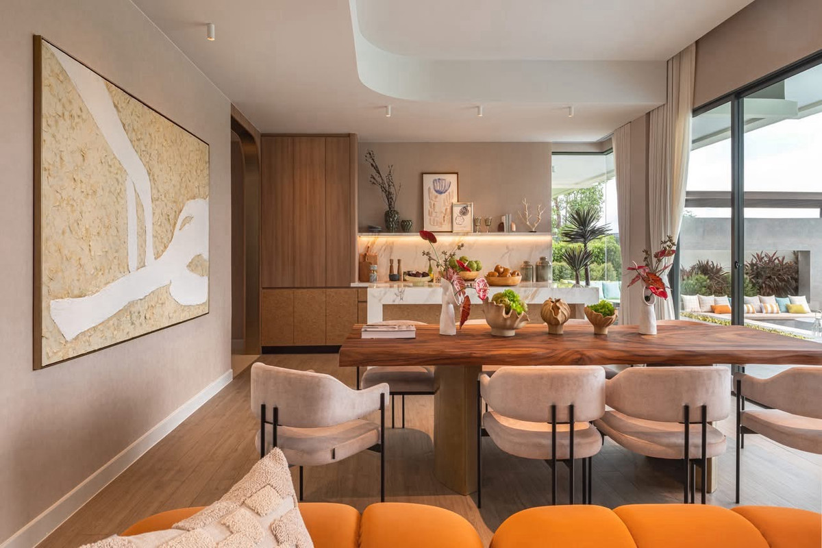 For SaleHouseSamut Prakan,Samrong : ⭐️Special price for project closing ⭐️The River size 454 Sq.m 4 bed 5 bath special price only 24.9 MB. Make an appointment to view the project. 086-795-9997(Jimmy)