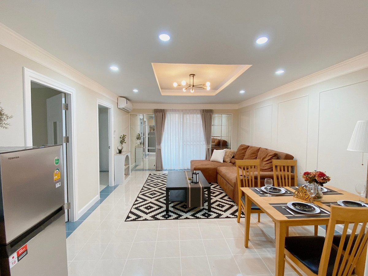 ขายคอนโดรามคำแหง หัวหมาก : 72 ตารางเมตร เฟอร์ใหม่ แต่งครบ 2.89 ล้าน บดินทร์สวีทโฮม