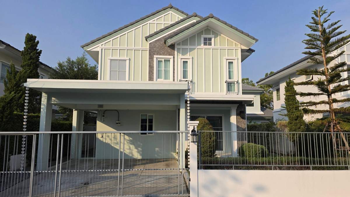 ให้เช่าบ้านบางนา แบริ่ง ลาซาล : ให้เช่า 57.8ตรว 4นอน3น้ำ บ้านเดี่ยว 2 ชั้น Villaggio 2 ศรีนครินทร์ บางนา กม 5  