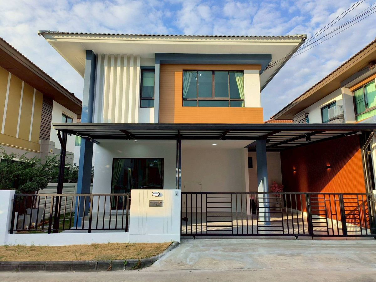 ขายนวมินทร์ รามอินทรา : ขายบ้านแฝด 2 ชั้น สไตล์บ้านเดี่ยว โครงการพร้อมพัฒน์ ไพร์ม ปัญญาอินทรา ทำเลดี ใกล้ซาฟารีเวิลด์ บ้านสวย สภาพดี พร้อมอยู่