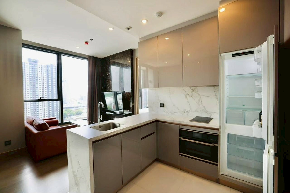 For RentCondoRama9, Petchburi, RCA : LTH14132 – Condo for Rent | The Esse at Singha Complex | 50 sqm | 1 Bed 1 Bath | Near BTS Asoke | 55K/Month | Condo for rent The Esse at Singha Complex