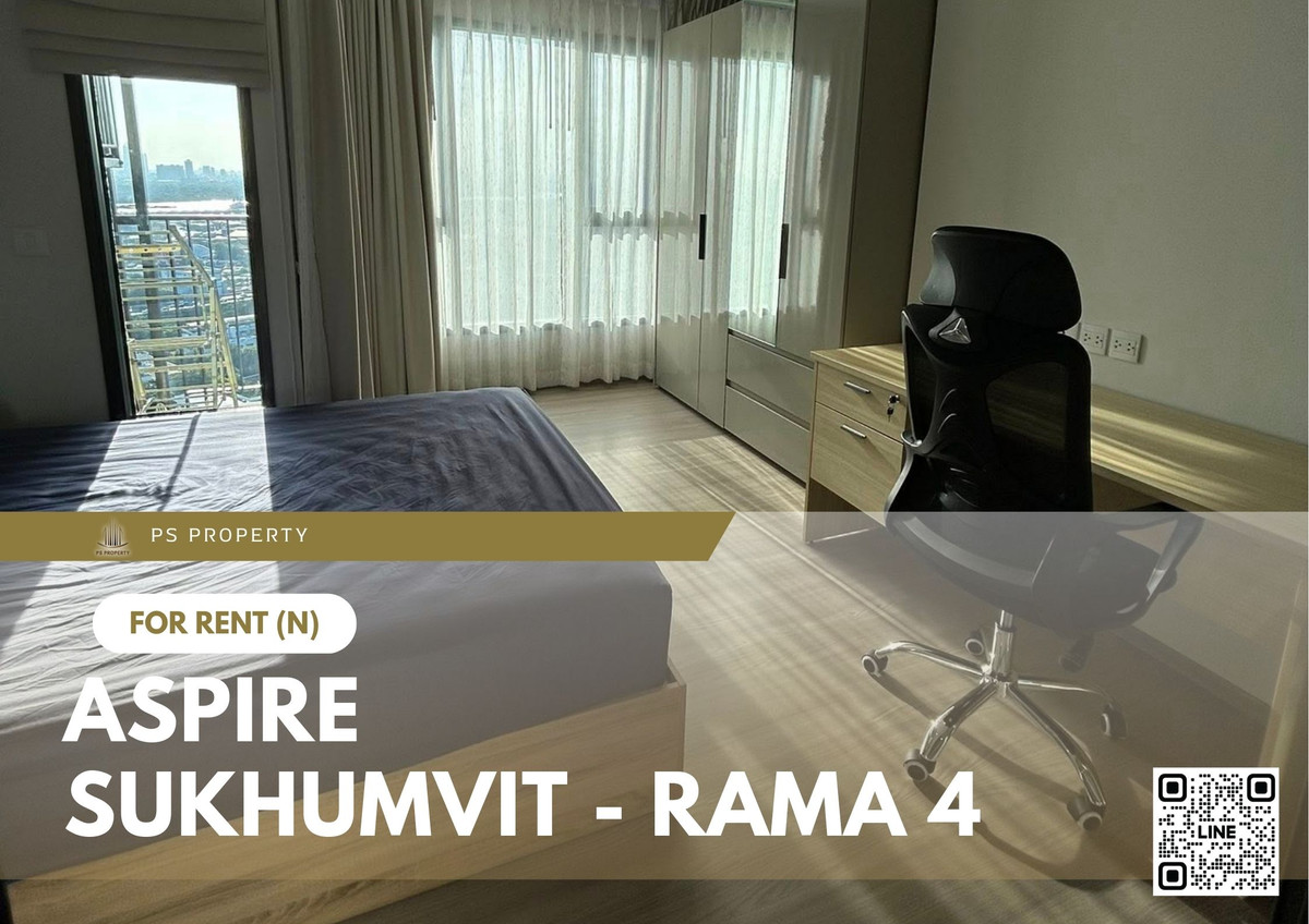 ให้เช่าคอนโดคลองเตย กล้วยน้ำไท : ให้เช่า 📍 Aspire Sukhumvit - Rama 4 📍 ใกล้ BTS พระโขนง เฟอร์นิเจอร์ และ เครื่องใช้ไฟฟ้าครบ 