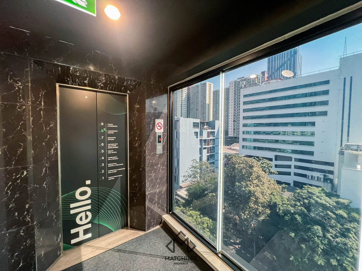 Shop HouseRama9, Petchburi, RCA : 6901-076 For sale/rent, Standalone Style office building, modern, 8 floors, ready for use, Rama 9 area.