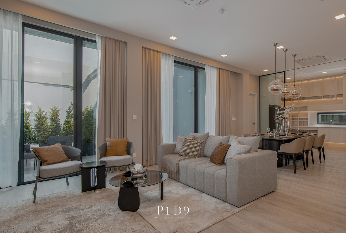 HousePattanakan, Srinakarin : FOR SALE/RENT: VIVE 2 Krungthep Kreetha, luxury single-detached house in Krungthep Kreetha location, beautifully decorated and fully furnished.