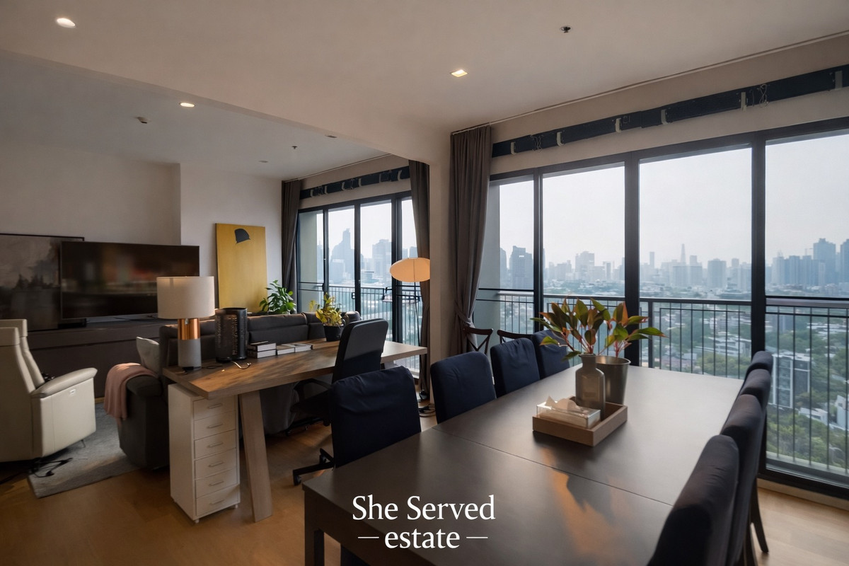 For RentCondoSukhumvit, Asoke, Thonglor : 🔹Noble Solo Thonglor🔹Beautifully decorated unit, fully furnished with complete electrical appliances • 102 sq.m.