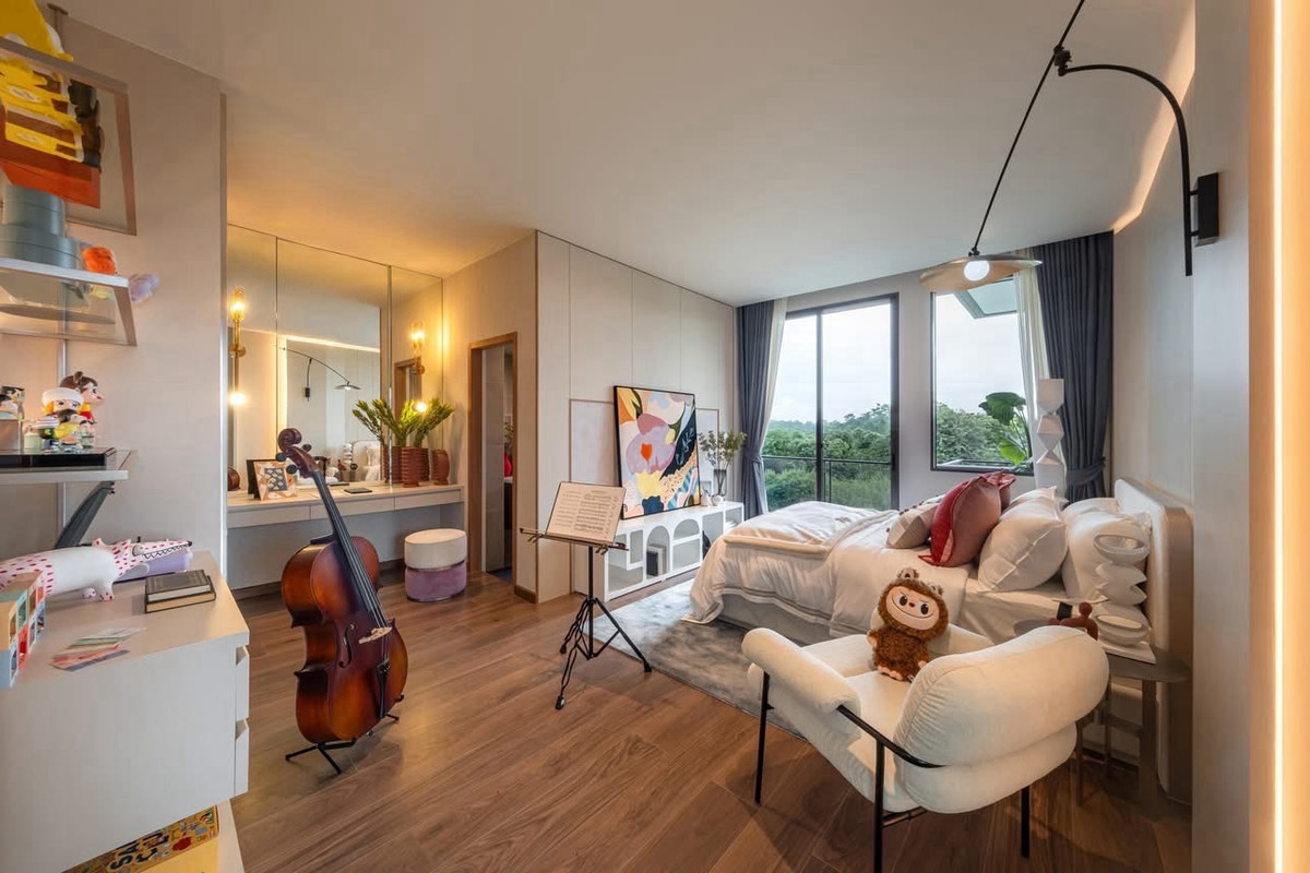 For SaleHouseSamut Prakan,Samrong : ⭐️Special price for project closing ⭐️The River size 454 Sq.m 4 bed 5 bath special price only 24.9 MB. Make an appointment to view the project. 086-795-9997(Jimmy)