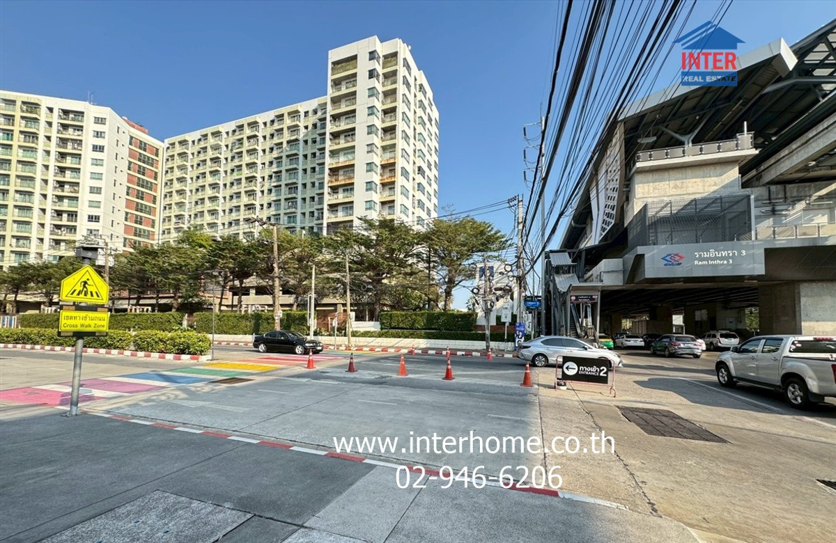 ขายคอนโดนวมินทร์ รามอินทรา : คอนโดมิเนียม 65.04 ตร.ว. คอนโดลุมพินีเพลส รามอินทรา- หลักสี่ ใกล้ห้างเซ็นทรัลรามอินทรา ถนนรามอินทรา ถนนพหลโยธิน เขตบางเขน กรุงเทพมหานคร