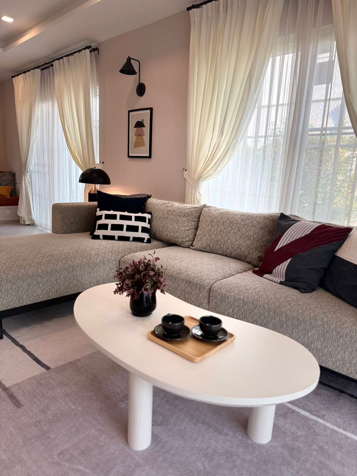 ให้เช่าบ้านบางนา แบริ่ง ลาซาล : ให้เช่า 57.8ตรว 4นอน3น้ำ บ้านเดี่ยว 2 ชั้น Villaggio 2 ศรีนครินทร์ บางนา กม 5  