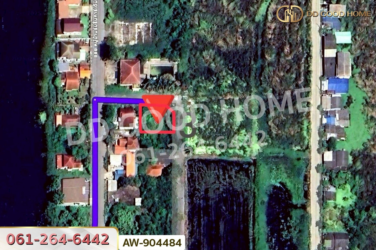 ขายที่ดินอยุธยา : AW-904484 ที่ดินจัดสรร 106.1 ตร.ว. หมู่บ้านร่มรื่นวิลล์ 3 วังน้อย อยุธยา ใกล้ ตลาดวังน้อยเมืองใหม่