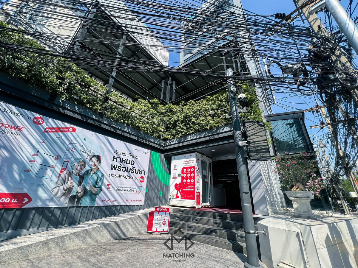 Shop HouseRama9, Petchburi, RCA : 6901-076 For sale/rent, Standalone Style office building, modern, 8 floors, ready for use, Rama 9 area.