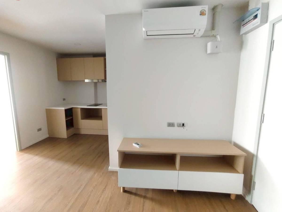 For RentCondoSamut Prakan,Samrong : 🔥Urgent for rent🔥 ALIVE SUKHUMVIT 76 (Alife Sukhumvit 76) Building B, 5th floor, new room, first hand, fully furnished, ready to move in 📏 Size 48.12 sq m. | 2 bedrooms, 1 bathroom Line @bzprOperty
