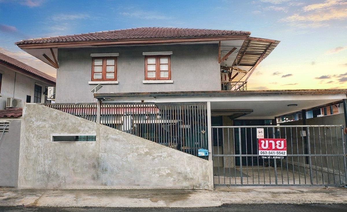 For SaleTownhomeNonthaburi, Bang Yai, Bangbuathong : ✅ Townhome for sale, Baan Pruksa 3, corner plot, 24 sq m, 4 bedrooms, 2 bathrooms, good location, can make a shop.