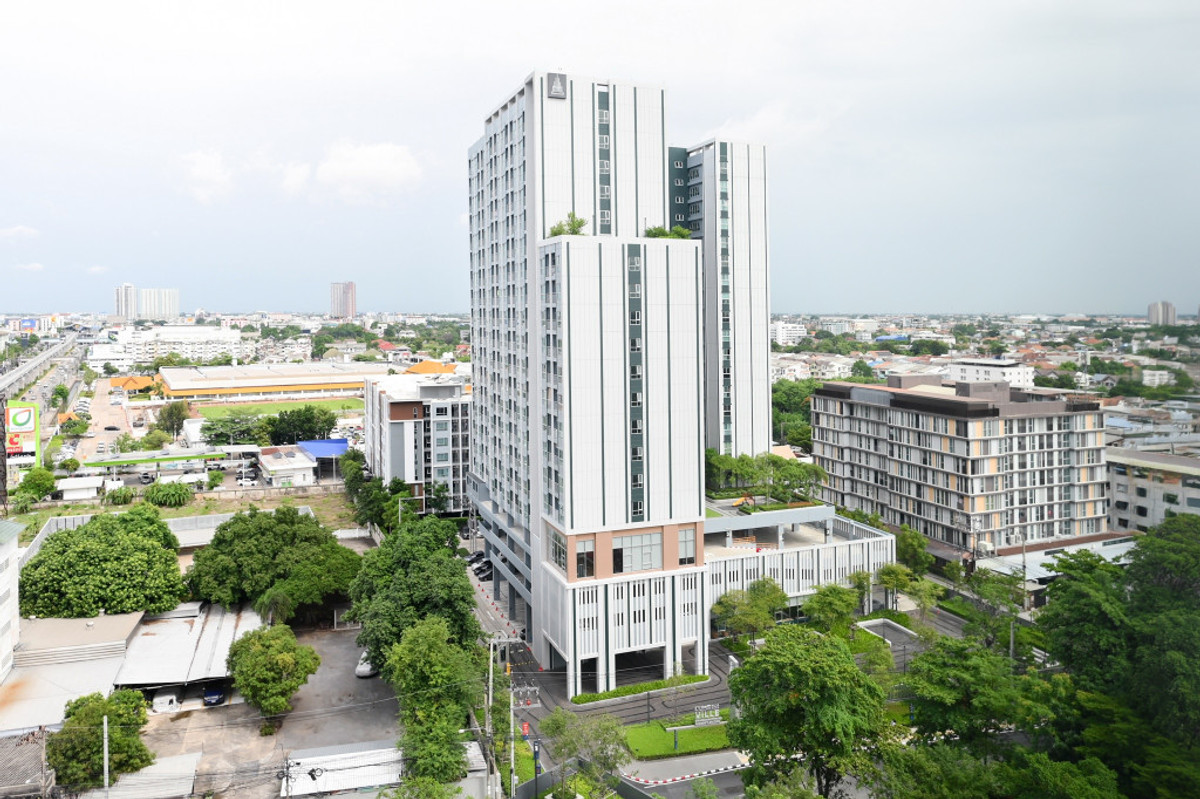 ให้เช่าคอนโดแจ้งวัฒนะ เมืองทอง : ปล่อยเช่าด่วน!!! 🔥🔥🔥 🎉Lumpini Ville Chaengwatthana-Pakkret Station 🎉🔥ห้องใหม่ อยู่ก่อนเจ้าของ🔥  ✅ชั้น 18 ขนาด 23.xx ตรม. แบบ Studio วิวเมือง + สวน Line @bzprOperty