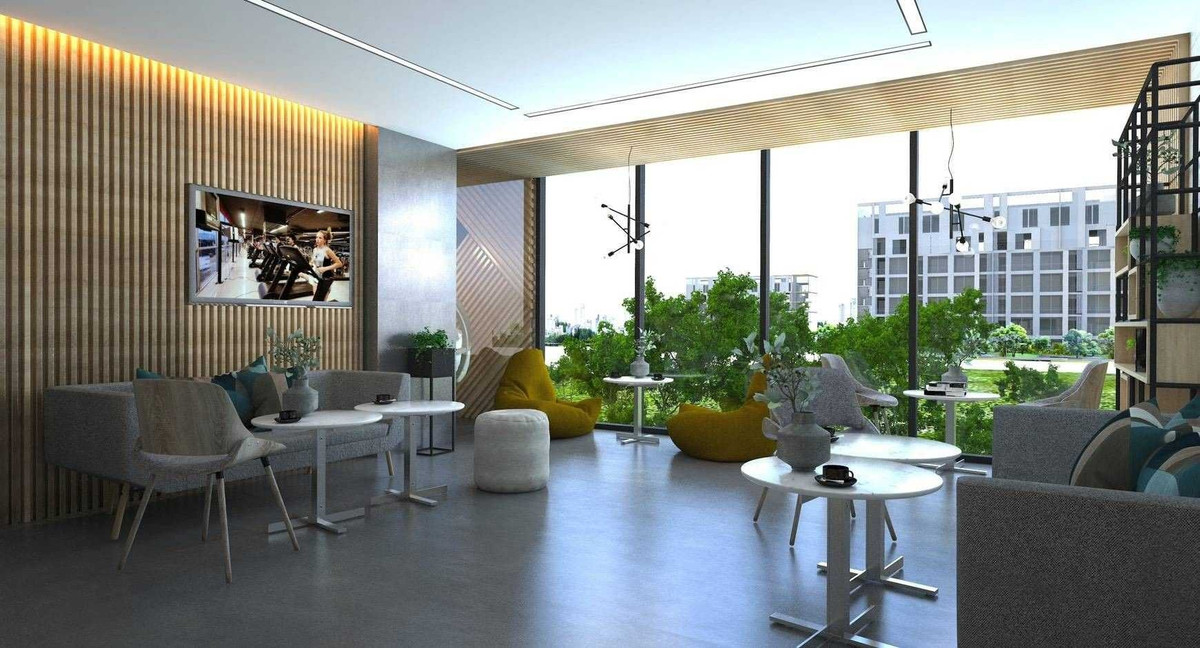 For RentCondoSamut Prakan,Samrong : 🔥Urgent for rent🔥 ALIVE SUKHUMVIT 76 (Alife Sukhumvit 76) Building B, 5th floor, new room, first hand, fully furnished, ready to move in 📏 Size 48.12 sq m. | 2 bedrooms, 1 bathroom Line @bzprOperty