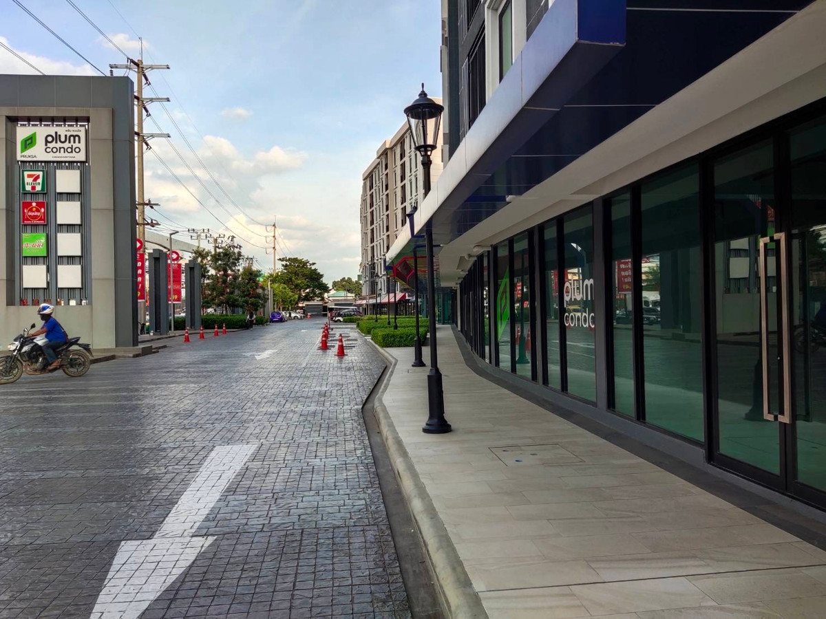 ให้เช่าคอนโดแจ้งวัฒนะ เมืองทอง : 🎉ให้เช่า Plum Condo Mix Chaengwattana🎉  ✅ขนาด 26 ตรม. 1 ห้องนอน 1 ห้องน้ำ      ✅ตึก C ชั้น 1 วิวสระ วิวสวน แบบ Exclusive 🏖🌿💦 Line @bzprOperty