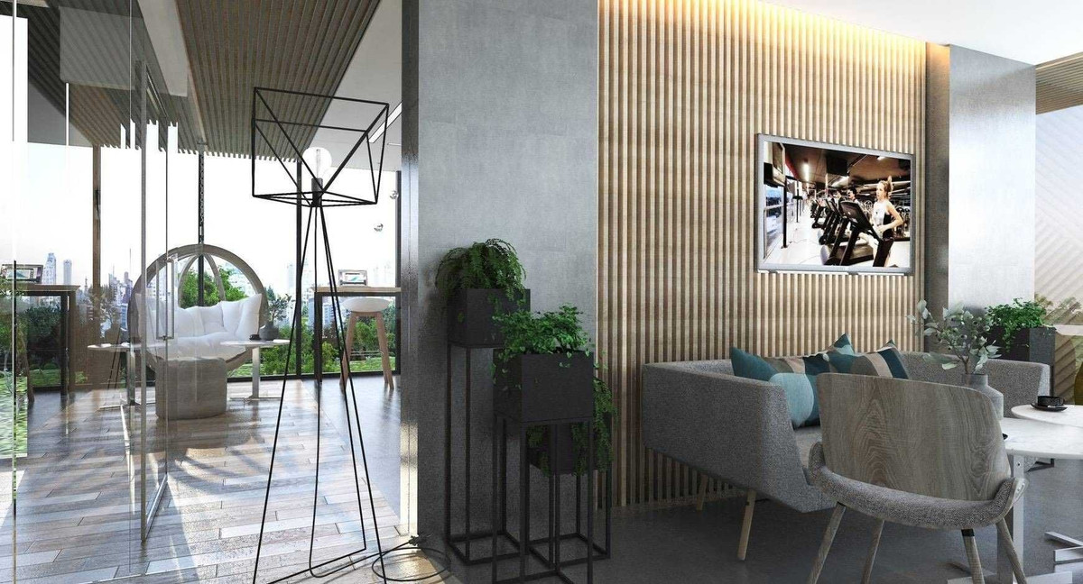 For RentCondoSamut Prakan,Samrong : 🔥Urgent for rent🔥 ALIVE SUKHUMVIT 76 (Alife Sukhumvit 76) Building B, 5th floor, new room, first hand, fully furnished, ready to move in 📏 Size 48.12 sq m. | 2 bedrooms, 1 bathroom Line @bzprOperty