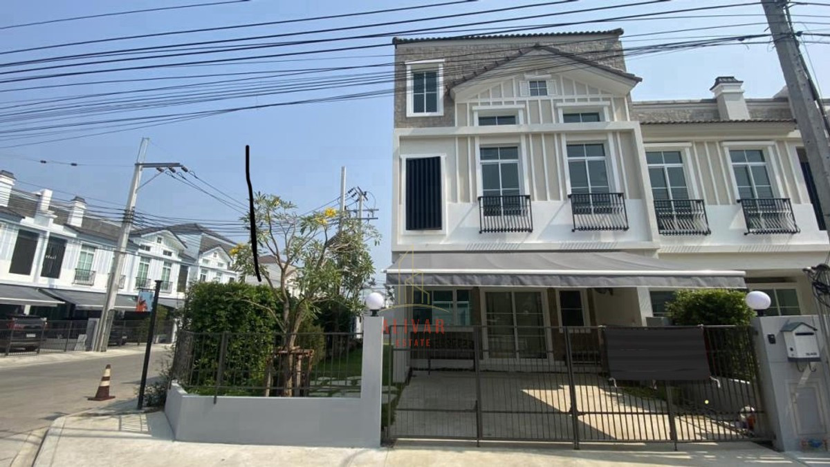 ให้เช่าทาวน์โฮมบางนา แบริ่ง ลาซาล : RH011426 ให้เช่า ทาวน์โฮม หลังมุม 3 ชั้น 3 ห้องนอน at Indy 2 บางนา - รามคำแหง 2
