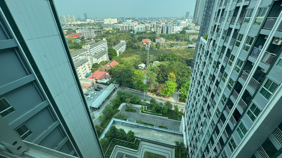 ให้เช่าคอนโดแจ้งวัฒนะ เมืองทอง : ปล่อยเช่าด่วน!!! 🔥🔥🔥 🎉Lumpini Ville Chaengwatthana-Pakkret Station 🎉🔥ห้องใหม่ อยู่ก่อนเจ้าของ🔥  ✅ชั้น 18 ขนาด 23.xx ตรม. แบบ Studio วิวเมือง + สวน Line @bzprOperty