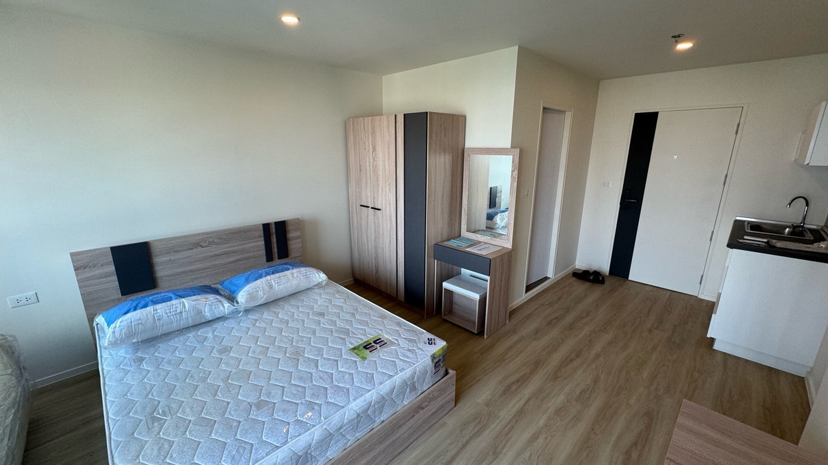 ให้เช่าคอนโดแจ้งวัฒนะ เมืองทอง : ปล่อยเช่าด่วน!!! 🔥🔥🔥 🎉Lumpini Ville Chaengwatthana-Pakkret Station 🎉🔥ห้องใหม่ อยู่ก่อนเจ้าของ🔥  ✅ชั้น 18 ขนาด 23.xx ตรม. แบบ Studio วิวเมือง + สวน Line @bzprOperty