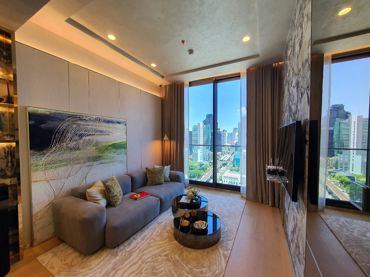 For SaleCondoSathorn, Narathiwat : 🔥Register to make an appointment to view the project quickly!!🔥Anil Sathorn 12 (2 bedrooms, 2 bathrooms, 64 sq m.) only 17.19 MB!! Tel.0922635410 (Earth)