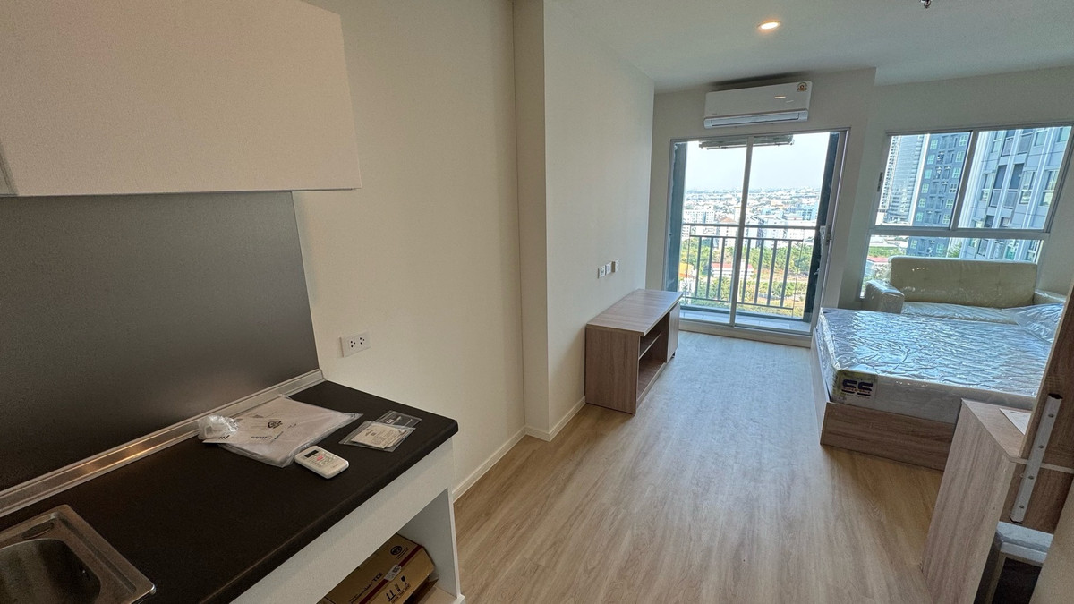 ให้เช่าคอนโดแจ้งวัฒนะ เมืองทอง : ปล่อยเช่าด่วน!!! 🔥🔥🔥 🎉Lumpini Ville Chaengwatthana-Pakkret Station 🎉🔥ห้องใหม่ อยู่ก่อนเจ้าของ🔥  ✅ชั้น 18 ขนาด 23.xx ตรม. แบบ Studio วิวเมือง + สวน Line @bzprOperty