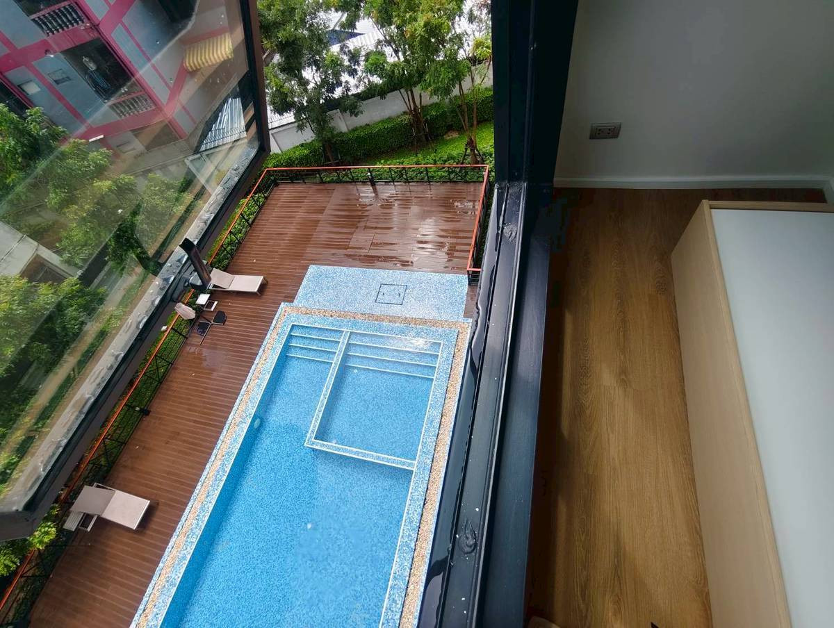 For RentCondoSamut Prakan,Samrong : 🔥Urgent for rent🔥 ALIVE SUKHUMVIT 76 (Alife Sukhumvit 76) Building B, 5th floor, new room, first hand, fully furnished, ready to move in 📏 Size 48.12 sq m. | 2 bedrooms, 1 bathroom Line @bzprOperty