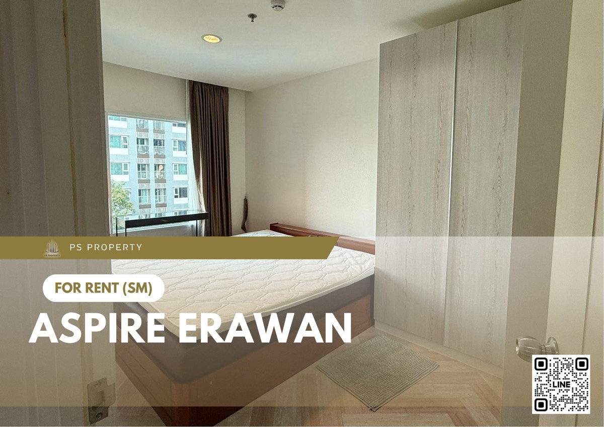 ให้เช่าคอนโดสมุทรปราการ สำโรง : ให้เช่า ✨ Aspire Erawan ✨ 2 Bed | ห้องมุมเป็นส่วนตัว ติด BTS ช้างเอราวัณ 0 เมตร