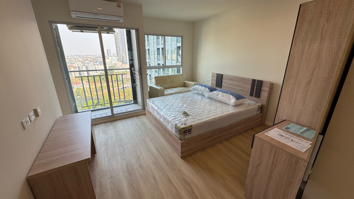 ให้เช่าคอนโดแจ้งวัฒนะ เมืองทอง : ปล่อยเช่าด่วน!!! 🔥🔥🔥 🎉Lumpini Ville Chaengwatthana-Pakkret Station 🎉🔥ห้องใหม่ อยู่ก่อนเจ้าของ🔥  ✅ชั้น 18 ขนาด 23.xx ตรม. แบบ Studio วิวเมือง + สวน Line @bzprOperty