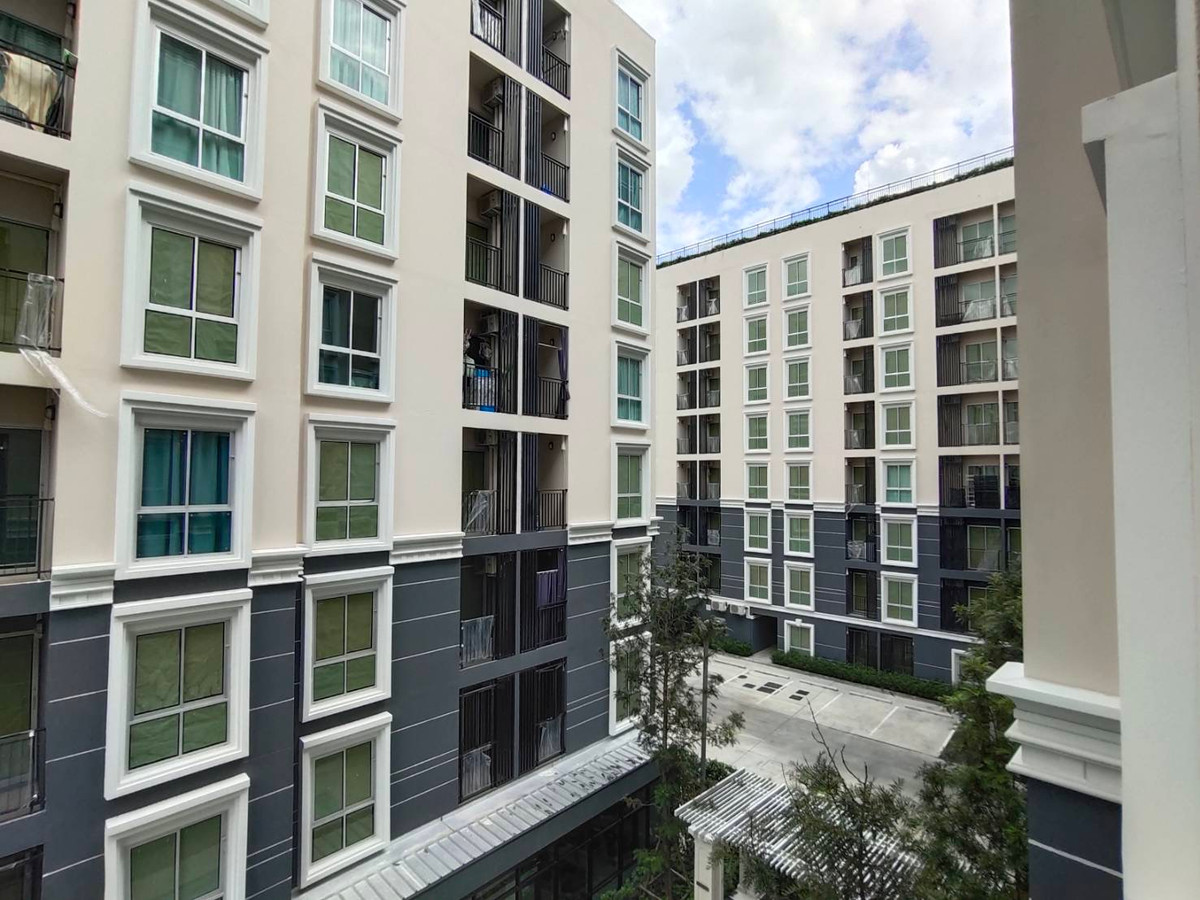 ให้เช่าคอนโดแจ้งวัฒนะ เมืองทอง : 🎉ให้เช่า Plum Condo Mix Chaengwattana🎉  ✅ขนาด 26 ตรม. 1 ห้องนอน 1 ห้องน้ำ      ✅ตึก C ชั้น 1 วิวสระ วิวสวน แบบ Exclusive 🏖🌿💦 Line @bzprOperty