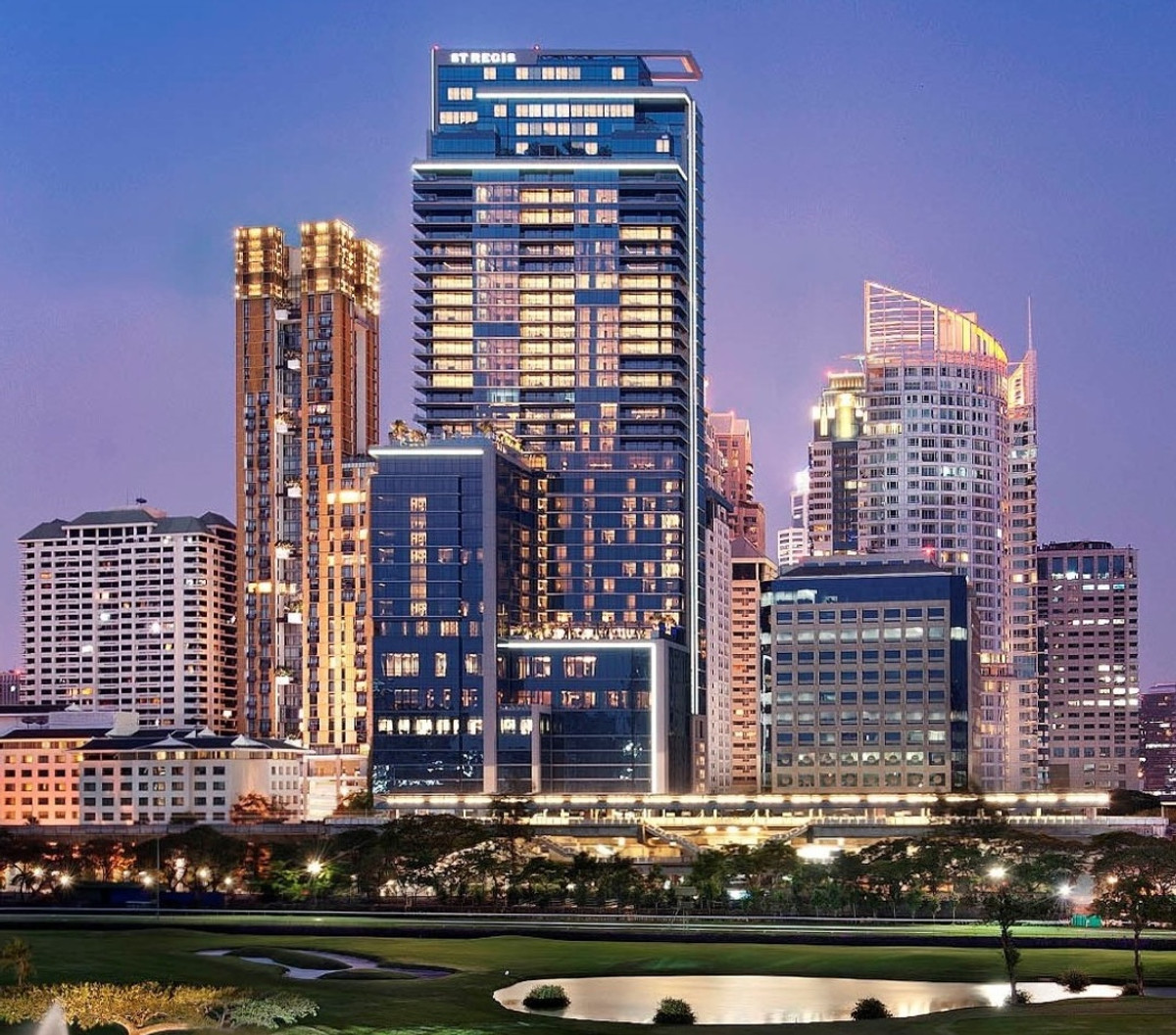 For RentCondoWitthayu, Chidlom, Langsuan, Ploenchit : The St. Regis Bangkok 💳 Rent: 450,000 THB / month (1-year contract) 📐 3 Bedrooms | 4 Bathrooms | 1 Maid’s Room 🚫 No Co-Agent
