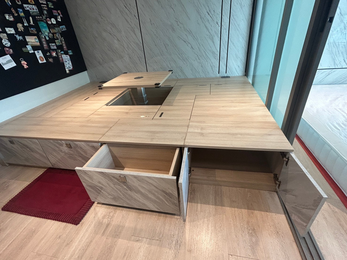 For RentCondoThaphra, Talat Phlu, Wutthakat : Condo for rent, Whizdom Station Ratchada Tha Phra, next to BTS Talat Phlu, opposite The Mall Tha Phra.