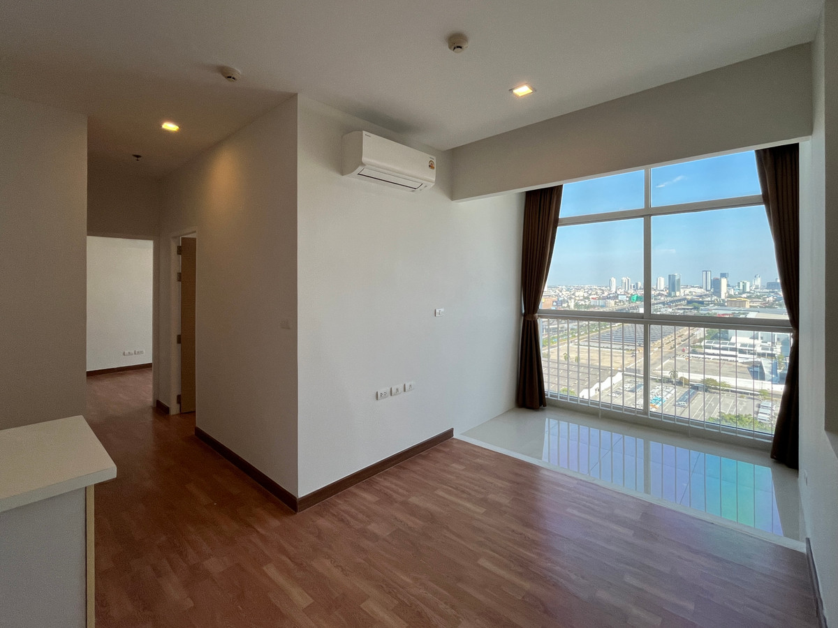 For RentCondoBangna, Bearing, Lasalle : Condo for rent, empty room, 2 bedrooms, near BTS Bangna