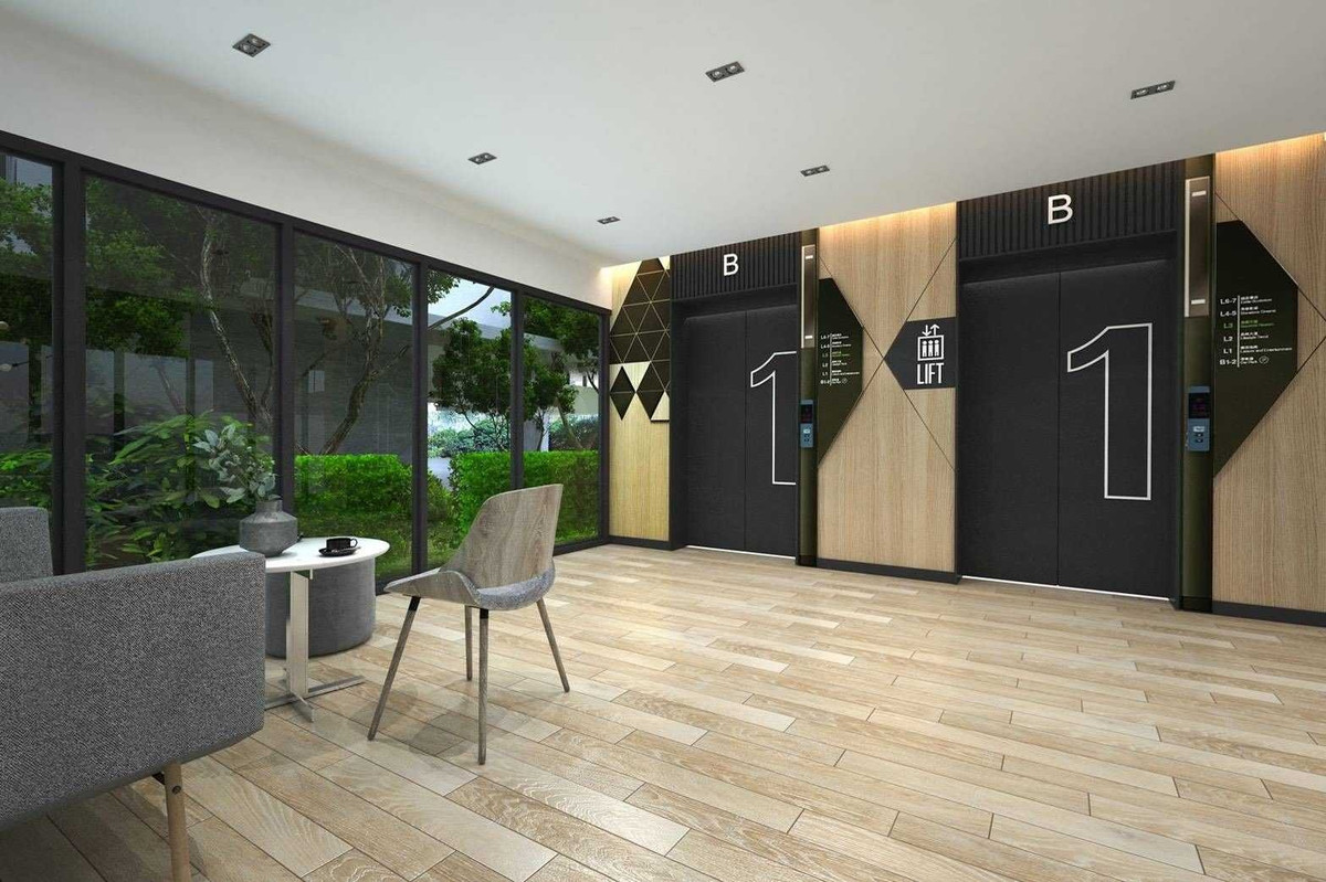 For RentCondoSamut Prakan,Samrong : 🔥Urgent for rent🔥 ALIVE SUKHUMVIT 76 (Alife Sukhumvit 76) Building B, 5th floor, new room, first hand, fully furnished, ready to move in 📏 Size 48.12 sq m. | 2 bedrooms, 1 bathroom Line @bzprOperty